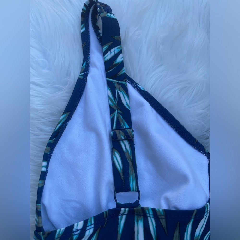 Calypso Cove one piece Swim Suit - size 18W- tropical print - Picture 3 of 8